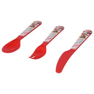 STOR CUTLERY SET 3PCS W/HANGTAG MINNIE STOR CUTLERY SET 3PCS W/HANGTAG MINNIE
